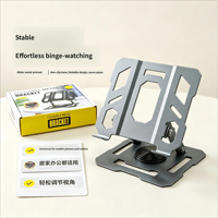 Support d'extension portable pour ordinateur - Support de bureau pliable en métal rotatif à 360 degrés - Support de tablette transfrontalier en gros