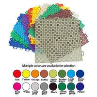 Plancher suspendu en plastique pour dalle de béton, intérieur/extérieur, jardin, sport - Surface multisports durable, facile à nettoyer, drainage optimal