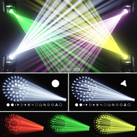 AOPU Vente en gros Beam 295w Moving Head Light avec LED 29 pièces 0.5WRGB Lumière auxiliaire LED Moving Head Stage Light