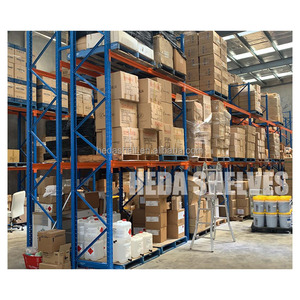 공장 가격 스토리지 스태킹 랙 헤비 듀티 스틸 금속 차고 선반 창고 보관 팔레트 랙 - Product Image 5