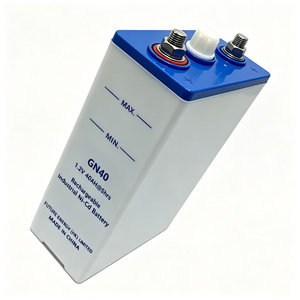 Batterie rechargeable alcaline nickel-cadmium (NiCD) à faible décharge KPL40 KL40P 1,2V 40Ah GN40 IEC60623 pour alimentation de secours - Product Image 3