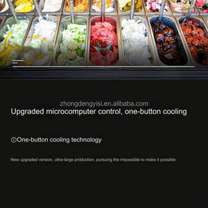 Automatic <b>Small</b> Tabletop Hard Ice Cream Maker Machine Food Processing Production Line - Product Image 5