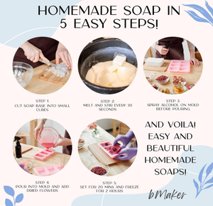 Base di <span class=keywords><strong>Sapone</strong></span> Naturale Trasparente di Glicerina, per Fare Saponi con Metodo Melt and Pour, con Additivi Schiumogeni Biologici e Inodori, Forniture per la Produzione di <span class=keywords><strong>Sapone</strong></span> - Product Image 6