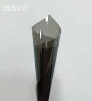 Film isolant pour vitres de voiture VLT35% de haute qualité, couleur foncée, protection thermique automatique, forme en rouleau, logo KRMIC KR-66, 5 ans