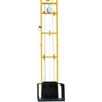 Moteur de levage de 10m de plate-forme électrique portable de petite taille avec élingue de câble métallique pour soulever la cargaison