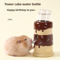 Bouteille d'eau et gamelle en céramique Zoom Hamster – Série Cheese Écologique Classique, Anti-fuite, pour Hamsters Nains, Gerbilles et Souris
