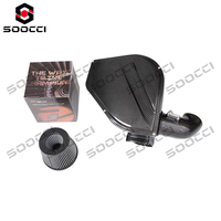Kit d'amélioration du système d'admission d'air conique en fibre de carbone sèche avec filtre à air pour moteur BMW G20 G21 G22 G23 G26 B48
