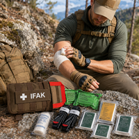 ORI-POWER OEM ODM Trousse de premiers secours IFAK complète, fournitures médicales pour traumatismes, pour le camping, la randonnée, les secours d'urgence