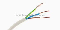 Câble électrique en cuivre RVV BV VBV, isolation PVC, gaine PE, basse tension 0,6/1 kV, sans halogène, faible émission de fumée, ignifuge, câble automobile