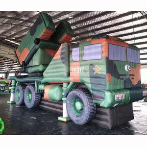 Décoration extérieure gonflable géante : Grand modèle de char d'assaut, de voiture blindée, de lance-roquettes, de <span class=keywords><strong>Panzer</strong></span> pour promotion et exposition - Product Image 2