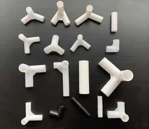 Conector de PVC en Forma de Codo Recto, Conector de Cuatro Vías, Pieza de Esquina de PP - Product Image 6