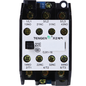 Contactor de CA Tengen CJX1-16 30A 380V 220V Trifásico Montaje en Riel DIN - Product Image 3