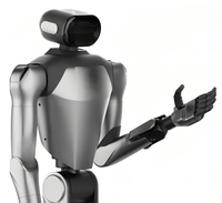 Assistant IA humanoïde autonome sur roues, manipulateurs robotiques, inspection industrielle, service client, logistique intelligente, 26 degrés