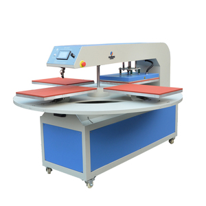 38*38cm/40*60cm Akzeptieren Sie die Größe Custom Four Head Carousel Automatic 4 Station Heat Press <span class=keywords><strong>Machine</strong></span> für T-Shirt - Product Image 3