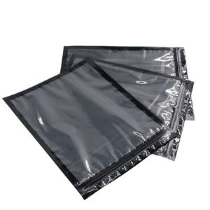 Sac Premium pour <span class=keywords><strong>5</strong></span> Cigares, Emballage Personnalisé en Plastique pour Humidor à Cigares, Sacs Transparent en Feuille d'Aluminium avec Fermeture Éclair pour Humidité - Product Image 3