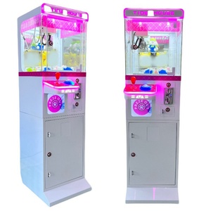 Popular <b>Mini</b> Home Claw Crane Coin-Operated <b>Arcade</b> Gift Game Console Entertainment Center Equipment Home Doll Machine for Sale - Product Image 1