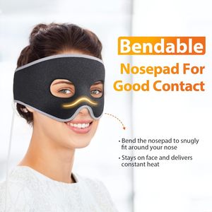 USB 온열 스팀 아이 마스크: 3단계 온도 조절 기능의 3D 온찜질 눈마스크 - Product Image 3