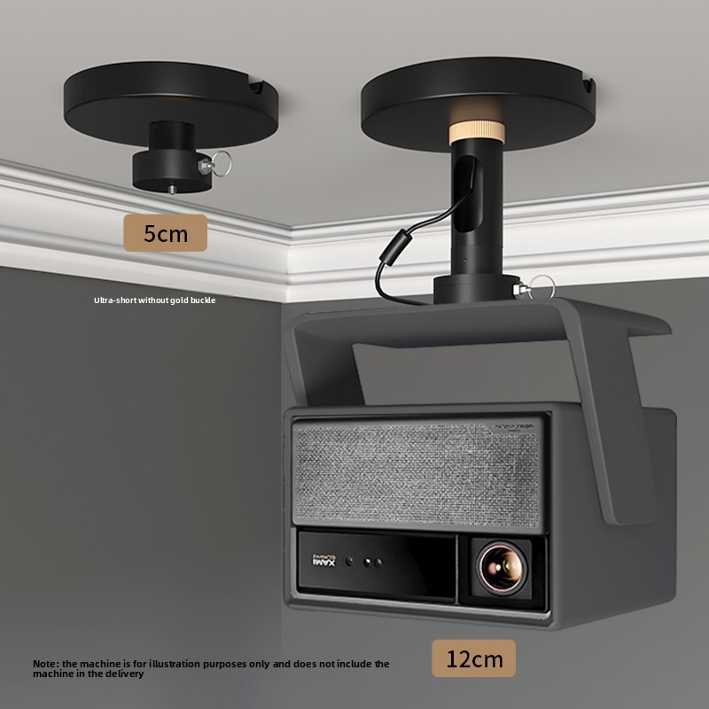 Noir : installation rapide avec une hauteur de 12 cm