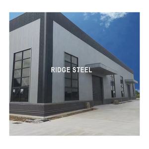 טרומי מחסן חנות פלדה מבנה בית חרושת פלדה פרפאב בניין מחסן פלדה - Product Image 5