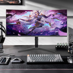 Vente directe Moniteur de jeu LCD <span class=keywords><strong>incurvé</strong></span> de <span class=keywords><strong>34</strong></span> <span class=keywords><strong>pouces</strong></span> 1 ms 100/165/180 Hz Adaptive Sync/Low Blue Light Écran PC avec support de levage 4K - Product Image 1