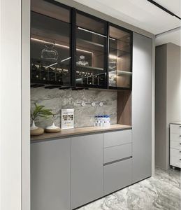 Customized Dinning Room Furniture Customized Wine Storage <b>Cabinets</b> Liquor <b>Display</b> <b>Cabinets</b> - Product Image 6