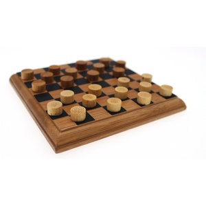 Trung Quốc Nhà Máy Trực Tiếp Bán Tre Nhỏ <span class=keywords><strong>Checkers</strong></span> Chess Set Board Trò Chơi Bán Buôn - Product Image 3