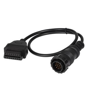 Özel 16 Pin erkek kadın OBD <span class=keywords><strong>LL</strong></span> OBD II OBD2 J1962 konnektör kablosu otomobiller <span class=keywords><strong>i</strong></span>çin PVC yalıtım malzemesi - Product Image 2