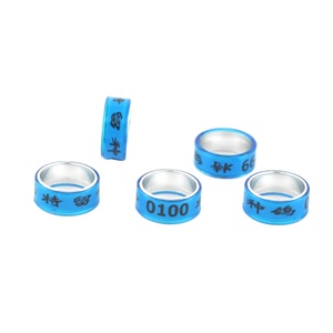 M 2020 bagues de <span class=keywords><strong>pigeon</strong></span> avec votre nom numéro de série de téléphone - Product Image 1