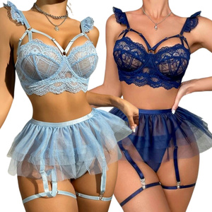 Nouvelles idées de produits : Ensemble soutien-gorge et culotte en dentelle transparente pour poupée sexuelle - Product Image 1