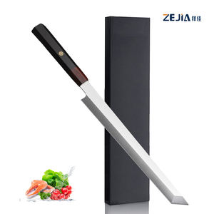 Cuchillo de jamón de acero inoxidable de alta calidad, cocina japonesa, Chef, Sashimi, <span class=keywords><strong>cuchillos</strong></span> de Sushi, rebanar salmón, <span class=keywords><strong>cuchillos</strong></span> de cocina, herramientas de corte - Product Image 1