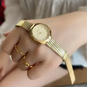 स्कॉट नए आगमन फैशन महिला उपहार महिलाओं क्लासिक स्टेनलेस स्टील क्वार्ट्ज कलाई घड़ी लड़कियों की कलाई घड़ी घड़ी घड़ी