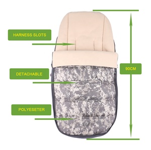 2025 marque privée léger hiver nouveau-né bébé poussette accessoires sac <span class=keywords><strong>de</strong></span> couchage bébé chancelière imperméable coupe-vent - Product Image 5