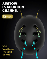 Casque de vélo respirant avec absorption des chocs en EPS pour les trajets quotidiens - OutdoorMaster ORYX