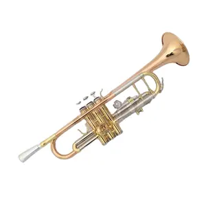 Weifang Rebon BbキーローズCopper Brass Trumpet