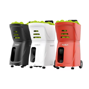 Máquina lanzapelotas de <span class=keywords><strong>tenis</strong></span> portátil profesional PUNSUN ABS con capacidad para 100 pelotas para entrenamiento - Equipo de <span class=keywords><strong>tenis</strong></span> esencial - Product Image 1