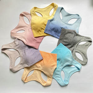 Set da donna senza cuciture Set Yoga <span class=keywords><strong>Leggings</strong></span> Fitness Top Push-up pantaloni <span class=keywords><strong>corti</strong></span> a vita alta vestito sportivo Conjuntos Deportivos - Product Image 2