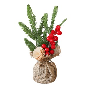 Mini Árbol de Navidad de 25 cm, Decoración de Escritorio, Adorno de Hierro para Ventana, para Escenas Festivas, Decoraciones Navideñas - Product Image 5