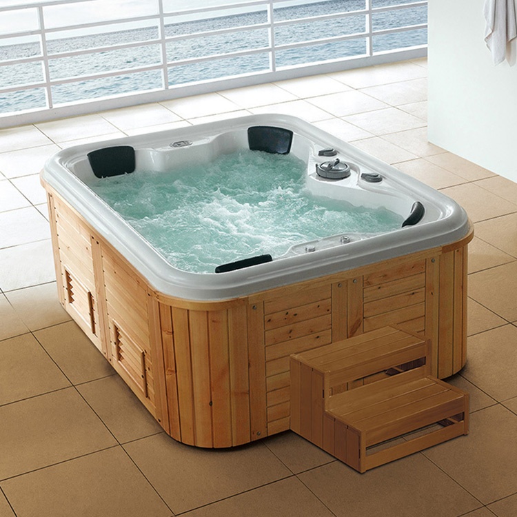 Aromatic bath spa/ bubble spa with ozoner/ balcony hot tub