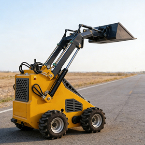 Carregadeira Compacta S360 com Motor Briggs Stratton Certificado pela EPA Pneus Pesados para Locais de Construção Estreitos e Irregulares - Product Image 5