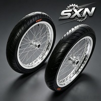 Kit de roues Supermoto Surron Light Bee X LBX 17 pouces, pneus 70/90-17 90/80-17, haute performance, pièces pour moto électrique tout-terrain