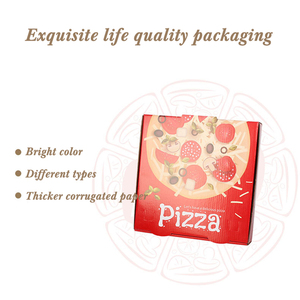 Atacado 6 7 8 9 10 12 polegadas tomada, caixa de papel de enrolamento caixa de fábrica de pizza, logotipo personalizado, impressão de pizza - Product Image 5