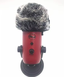 Housse de protection en fourrure pelucheuse pour microphone <span class=keywords><strong>Blue</strong></span> <span class=keywords><strong>Yeti</strong></span> & <span class=keywords><strong>Yeti</strong></span> Pro, réduction du bruit, design Dead Cat, enregistrement en studio - Product Image 2