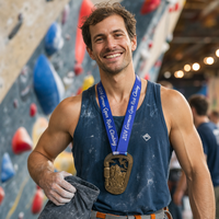 Medaglia da Arrampicata Personalizzata a Forma Irregolare, in Bronzo Anticato, 3D, Scavata, in Lega di Zinco, Premio Sportivo per Esterni con Nastro