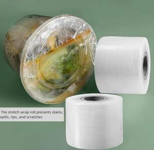 Rollo Mini de Plástico Transparente para Envolver, Grado Reforzado de Alto Brillo, 1.57in*650ft, para Embalaje, Unión y Almacenamiento de Palets en Oficina - Product Image 5