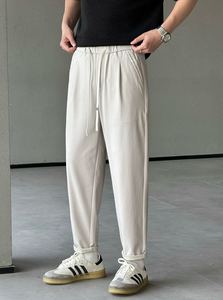 Pierna ancha verano Oficina Baggy oficial Casual deportes trabajo plisado caqui niños Jeans pantalones cortos pantalones de hombre - Product Image 2
