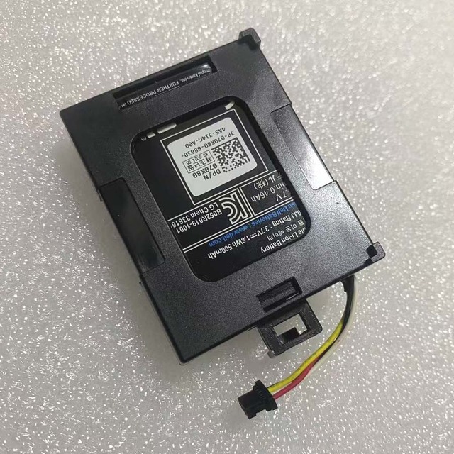 Original New 70K80 070K80 3.7V 500mah Li-ion PERC Battery for Dell RAID Controllers H710 H710P H810