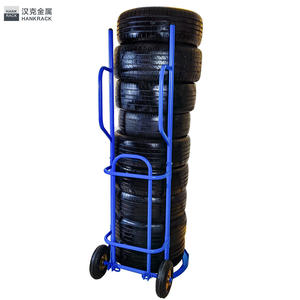 कारखाने की बिक्री संलग्न टायर परिवहन परिवर्तनीय रैक कार्ट श्रमिक-बचत टायर हैंडलिंग उपकरण स्टेनलेस स्टील 200 किलो खरीदारी - Product Image 5