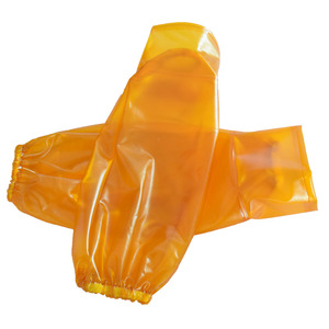 Protective Sleeves Extra Long Extra Large Thick <b>Waterproof</b> Oil Proof Acid Alkali Resistant Industrial Use PVC <b>Material</b> - Product Image 1