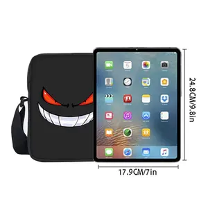 <span class=keywords><strong>Evil</strong></span> Smile Pattern 3D Cartoon 3D Crossbody Bag Bolsa de mensajero de moda de un solo lado para niños/niñas El mejor regalo informal - Product Image 6