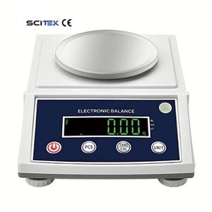 Balanza analítica electrónica SCITEK, pantalla LED, indicación de sobrecarga y error, balanza analítica de laboratorio - Product Image 3